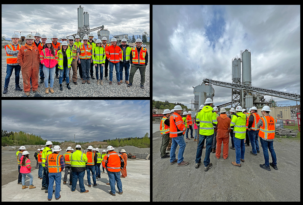 collage at butler concrete plant