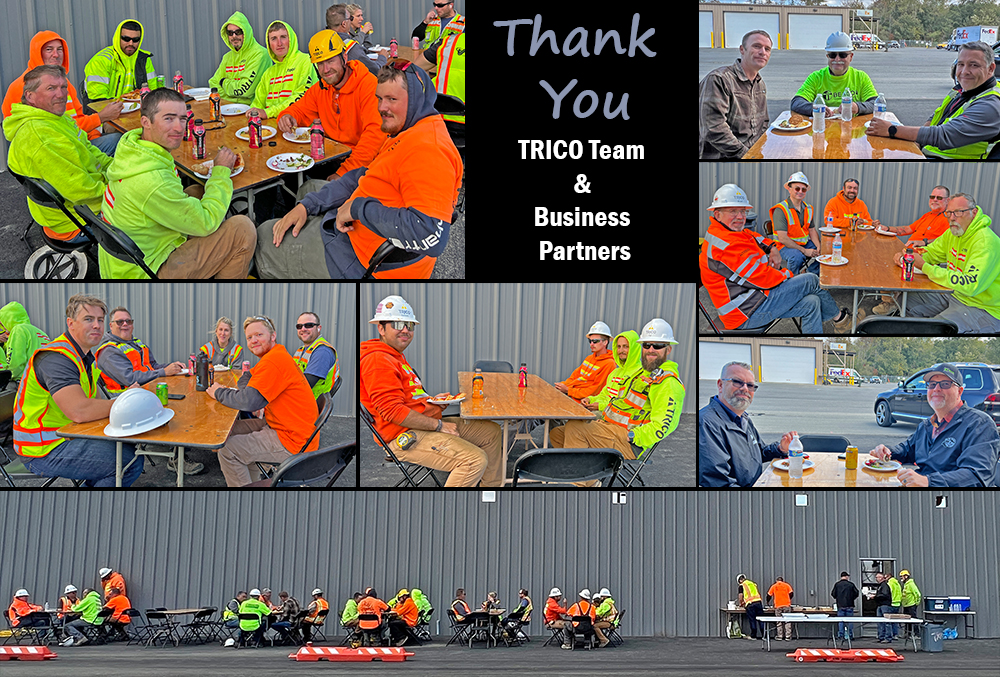 TRICO Holds Milestone Lunch at Port of Skagit Hangars