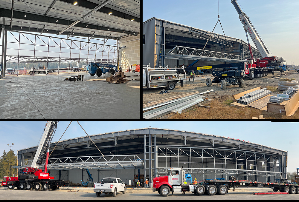 TRICO Installs Doors at Port of Skagit Hangars