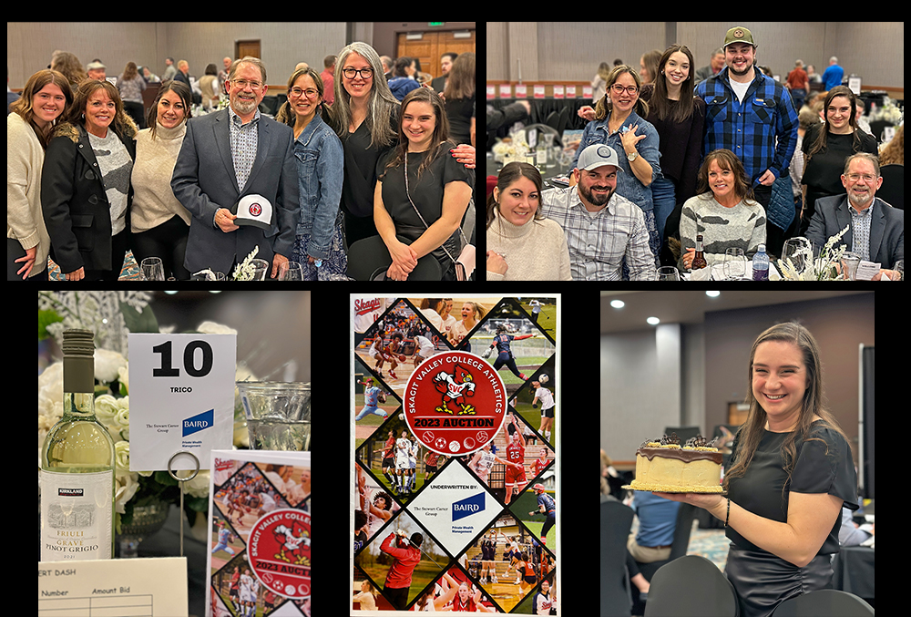 collage collage of SVCA auction
