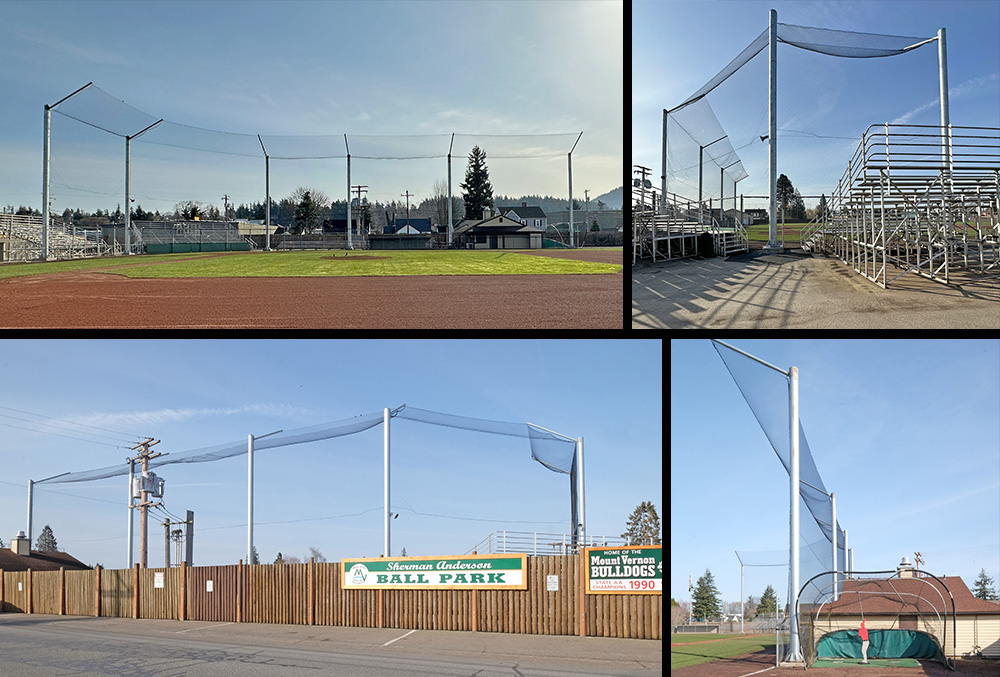 Let’s Play Ball! TRICO Installs Backstop at Sherman Anderson Ball Park