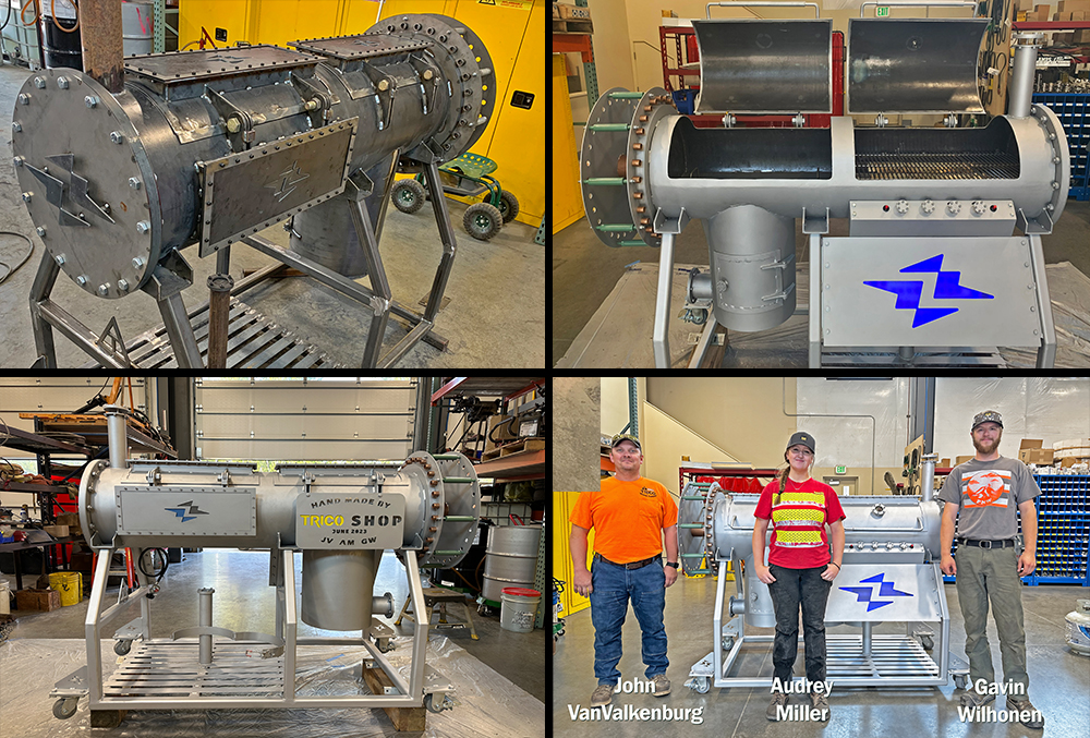 TRICO Builds Custom BBQ/Smoker for Zap Energy